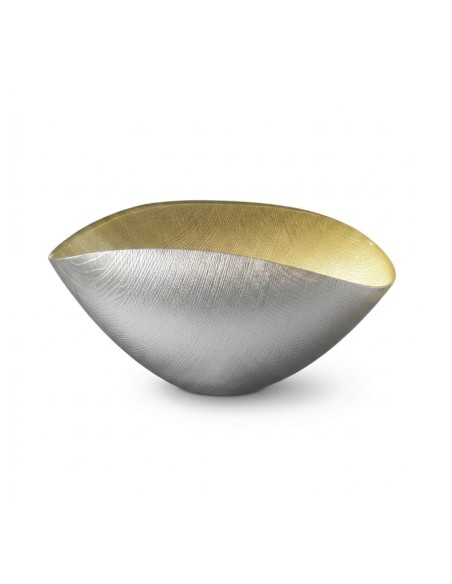 Misty Gray / Lemon Yellow Burano Cup Centerpiece OL02514 ONLYLUX