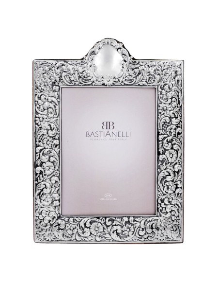 Portafoto in Argento 925 Stile Vittoriano 13x18