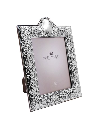 Portafoto in Argento 925 Stile Vittoriano 13x18