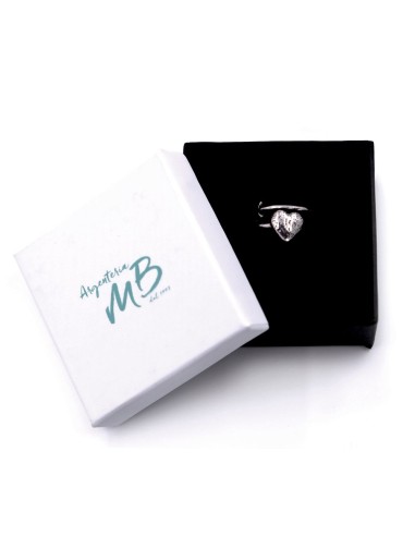 Herz Ring aus Sterlingsilber