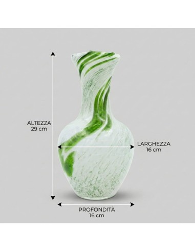 Murano Glass Vase Emma