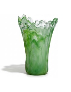 Murano Glass Milord Green Vase 