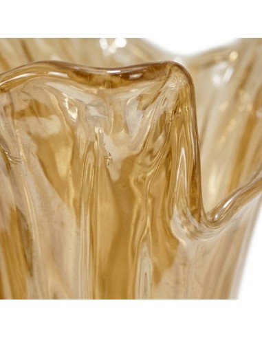 Honey Murano Glass Vase Whirlpool 