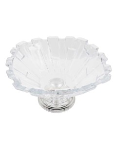 Coppa Bolero in Cristallo con Base in Argento 