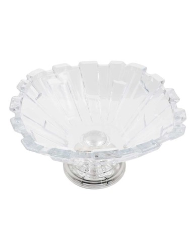 Coppa Bolero in Cristallo con Base in Argento 