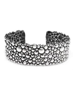 Bracciale Bollicine Fascia in Argento 925 