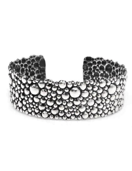 Bracciale Bollicine Fascia in Argento 925 