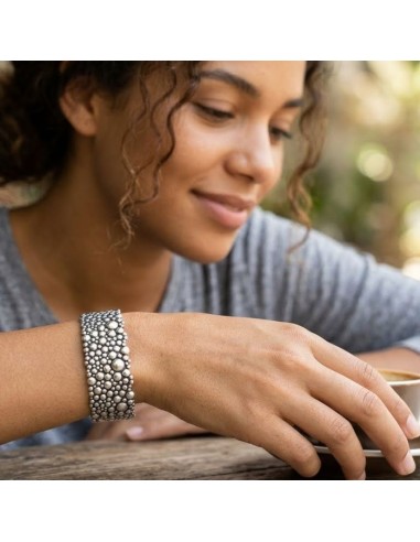 925 Sterling Silver Bubbles Bracelet 