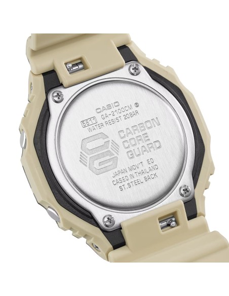 Casio G-Shock Orologio da Polso Analogico Digitale da Uomo Camouflage Mimetico GA-2100CM-5AER