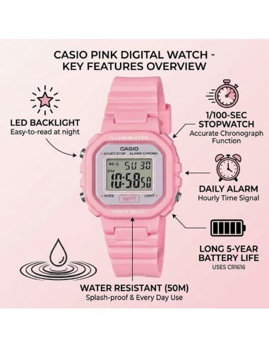 Casio Orologio da Polso da Donna Digitale in...