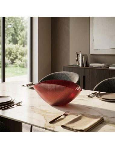 Burano Bright Red Cup Centerpiece OL01731 ONLYLUX