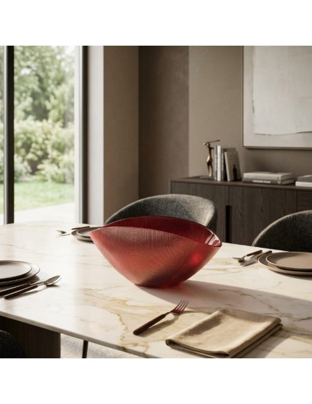 Centrotavola Coppa Burano Bright Red OL01731 ONLYLUX
