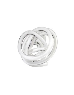  Scultura Artistica Il Nodo dell’Amore Bianco Latte in...