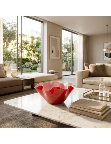 Centrotavola Wave Rosso OL03090 ONLYLUX