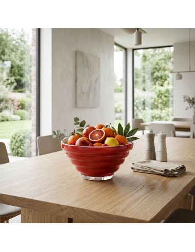 Centrotavola Anelli Rosso OL02993 ONLYLUX
