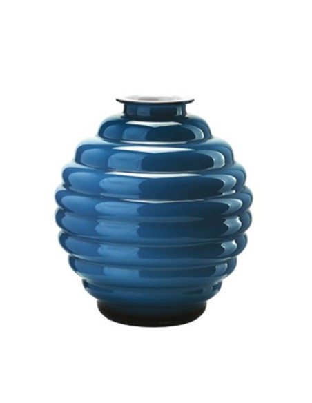 Orion Blue Ring Vase OL03002 ONLYLUX