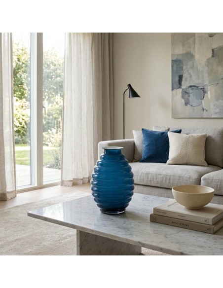 Vaso Anelli Opale Blu Orion OL03005 ONLYLUX