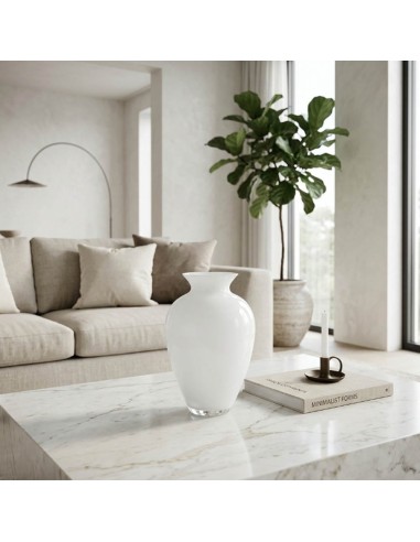 Vaso Aurora Opale Bianco OL02092 ONLYLUX