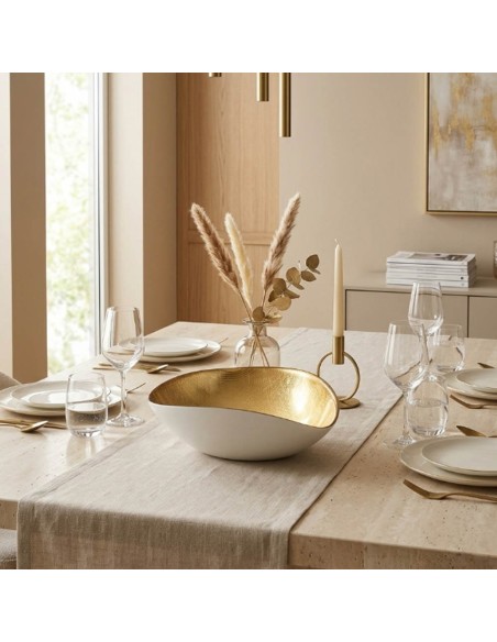 Centrotavola Coppetta Nicchio Oro OL02311 ONLYLUX