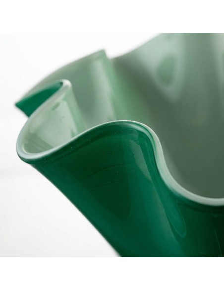 Wave Centerpiece Opal Forest Green OL03091 ONLYLUX