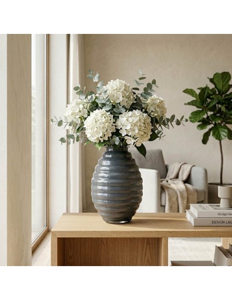 ONLYLUX Grey Opal Ring Vase OL03011