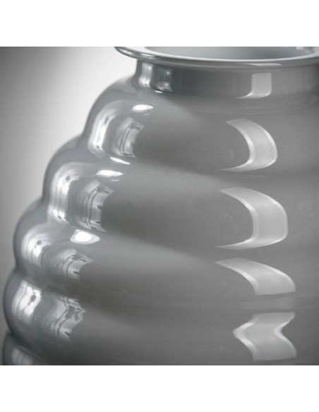 ONLYLUX Ringvase aus Grauem Opal OL03011