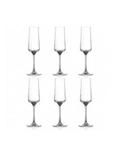 Ocean Crystal Champagnergläser, 6er-Set