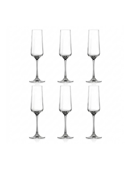 Ocean Crystal Champagnergläser 6er-Set