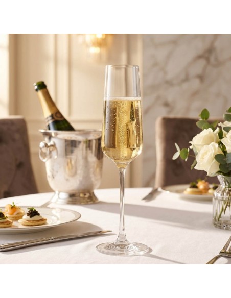 Ocean Crystal Champagnergläser, 6er-Set