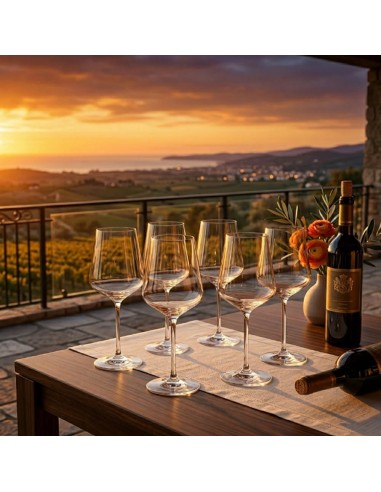 Bicchieri Vino in Cristallo Ocean Allure...