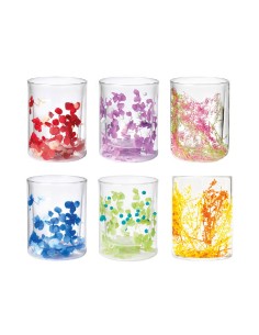 Set mit 6 Flovers Onlylux Borosilikatglasgläsern