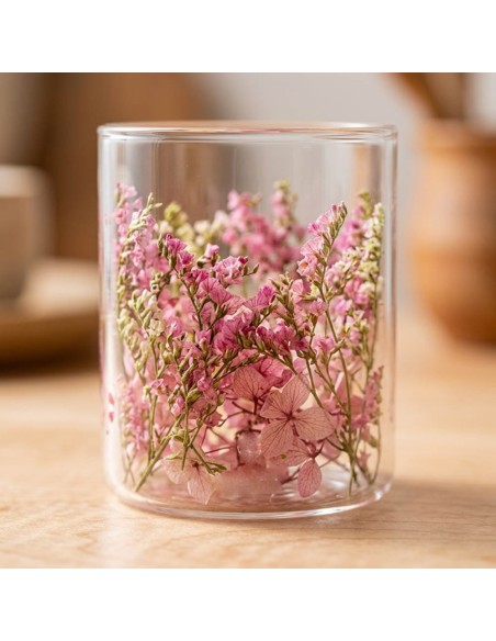 Set mit 6 Flovers Onlylux Borosilikatglasgläsern