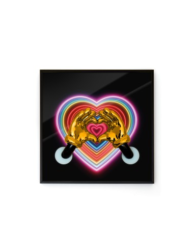 Wall He-Art Neon Quadro Decorativo Pop Art 