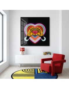 Wall He-Art Neon Quadro Decorativo Pop Art  2