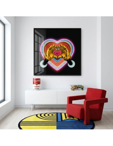 Wall He-Art Neon Quadro Decorativo Pop Art 