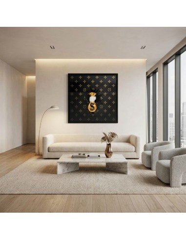 Money Bag Luxury Pop Art Decorative Panel