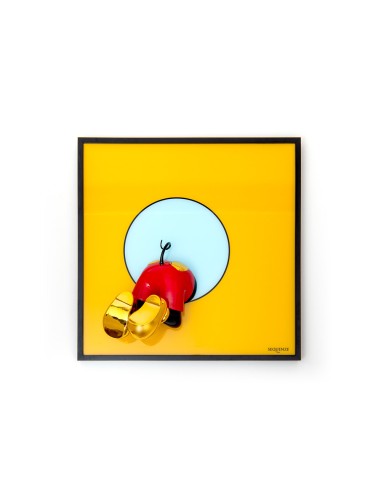 Topofthepops Quadro Decorativo Pop Art Yellow /...