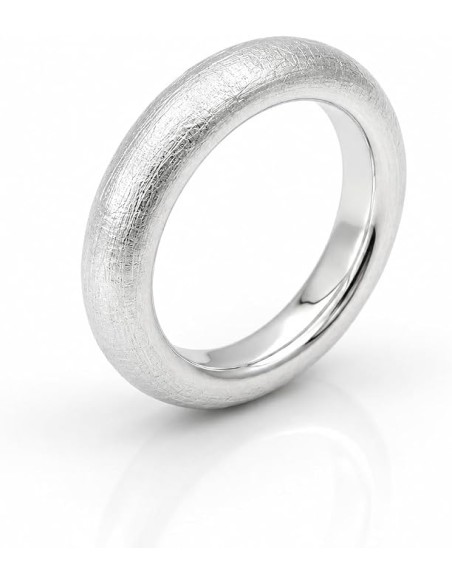 Anello Fedone in Argento 925 Effetto Setato