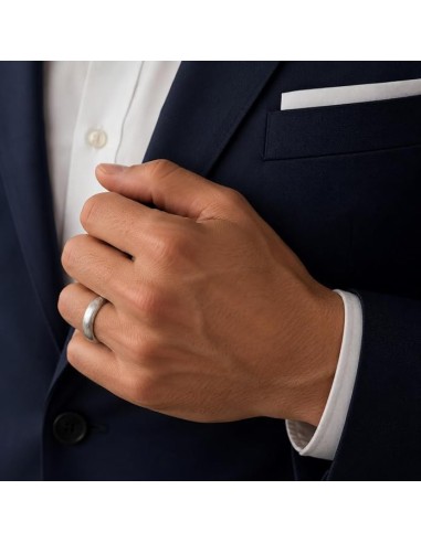 Anello Fedone in Argento 925 Effetto Setato