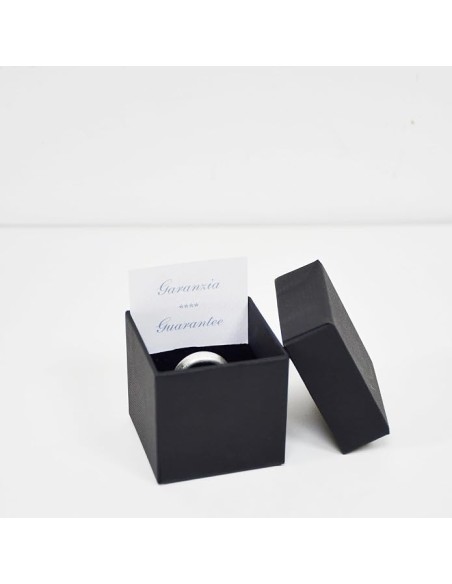 925 Sterling Silver Ring with Silk Effect 