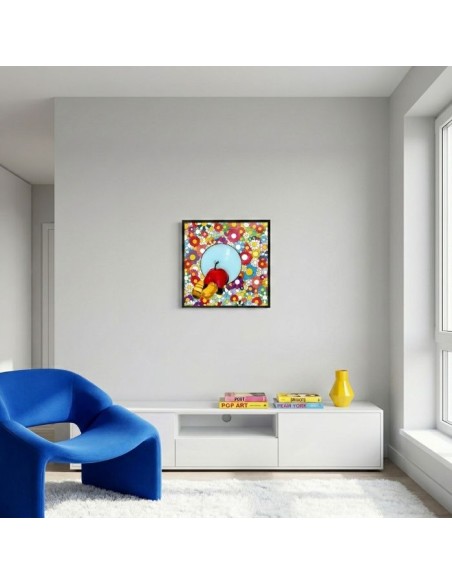 Topofthepops Flower Power Quadro Decorativo Pop Art 