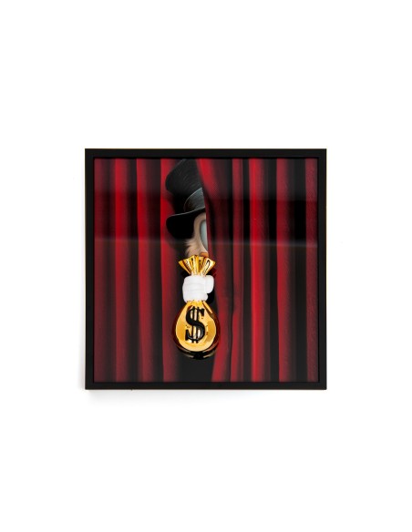 Money Bag On Stage Quadro Decorativo 