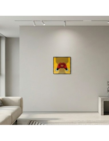 Wall He-Art Quadro Decorativo Pop Art Gold /...