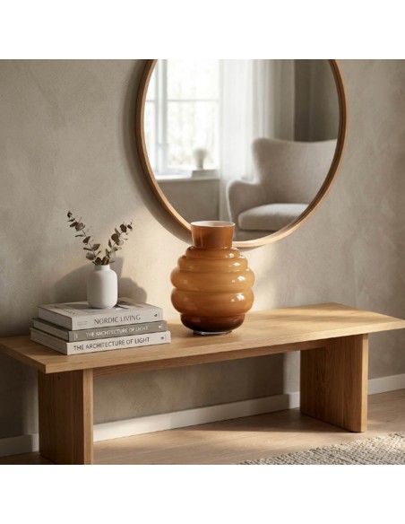 Vaso Ninfa Bianco Tabacco OL03380 ONLYLUX