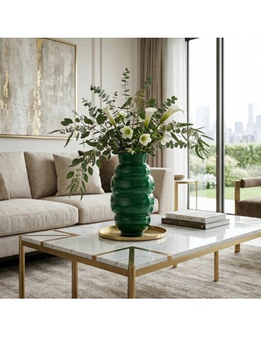 Vaso Ninfa Verde Smeraldo H. 41 OL03383 ONLYLUX