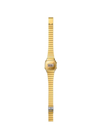 Casio Orologio da Polso Mini  Analogico da Donna Cassa e Bracciale Acciaio Dorato LA670WEGS-9AEF