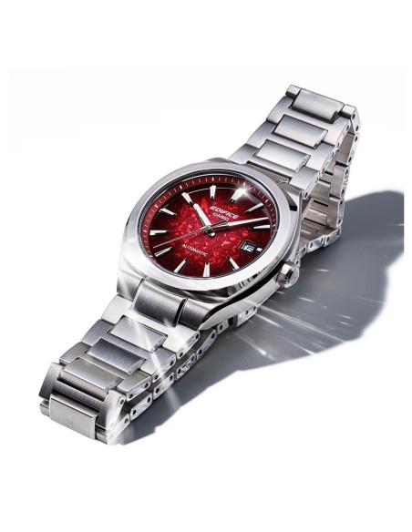 Casio Edifice Orologio da Polso Automatico da Uomo Quadrante Rosso EFK-200D-4AER