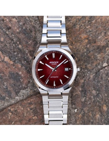 Casio Edifice Men's Automatic Wristwatch Red...