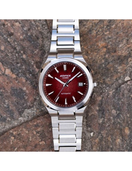 Casio Edifice Orologio da Polso Automatico da Uomo Quadrante Rosso EFK-200D-4AER