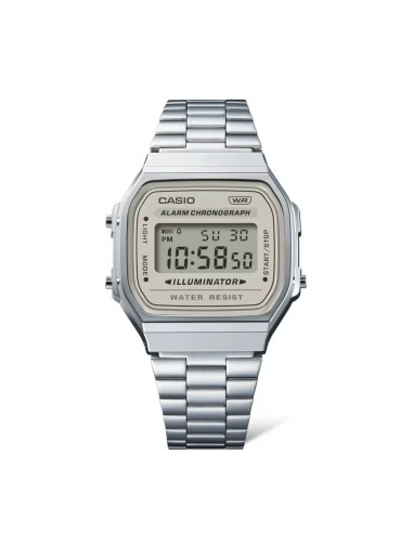  Casio Unisex-Digitalarmbanduhr, graues...